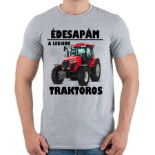 PRINTFASHION T02 - Férfi póló - Sport szürke férfi póló