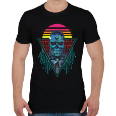 PRINTFASHION T-800 - Férfi póló - Fekete