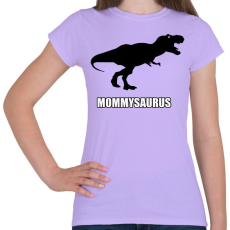 PRINTFASHION T-rex család - Mommysaurus - Női póló - Viola
