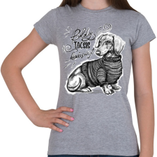 PRINTFASHION tacsi1 - Női póló - Sport szürke női póló