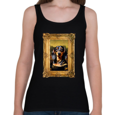 PRINTFASHION tacsi lisa keretezett - Női atléta - Fekete