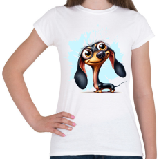 PRINTFASHION Tacsi - Női póló - Fehér
