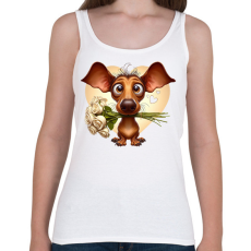 PRINTFASHION Tacsi rózsacsokorral - Női atléta - Fehér