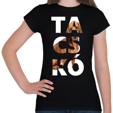 PRINTFASHION TACSKÓ - Női póló - Fekete női póló