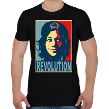 PRINTFASHION tamara_gevara01_2 - Férfi póló - Fekete férfi póló