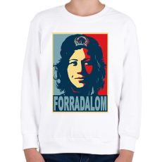 PRINTFASHION tamara_gevara01_3 - Gyerek pulóver - Fehér