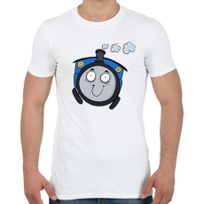 PRINTFASHION Tamás a kisvasút - Férfi póló - Fehér