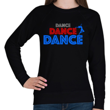 PRINTFASHION Tánc, tánc, tánc - Női pulóver - Fekete női pulóver, kardigán