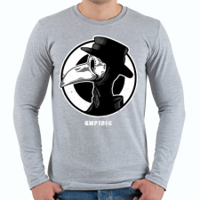 PRINTFASHION Tapasztalt - Férfi hosszú ujjú póló - Sport szürke férfi póló