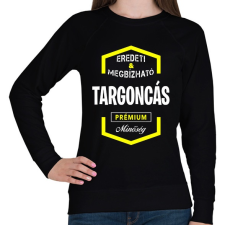 PRINTFASHION Targoncás prémium minőség - Női pulóver - Fekete női pulóver, kardigán