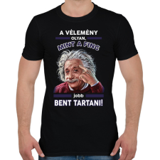 PRINTFASHION Tartsd magadban! - Férfi póló - Fekete férfi póló