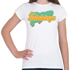 PRINTFASHION Tatabánya - Női póló - Fehér