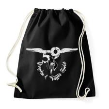 PRINTFASHION tattoologo2 - Sportzsák, Tornazsák - Fekete tornazsák