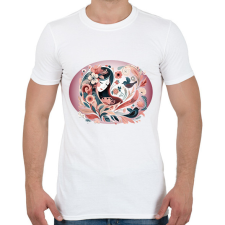 PRINTFASHION Tavasz - Férfi póló - Fehér férfi póló