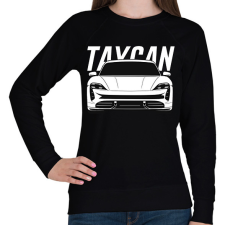 PRINTFASHION Taycan - Női pulóver - Fekete női pulóver, kardigán