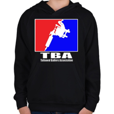 PRINTFASHION TBA - Gyerek kapucnis pulóver - Fekete