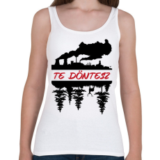 PRINTFASHION Te döntesz - Női atléta - Fehér