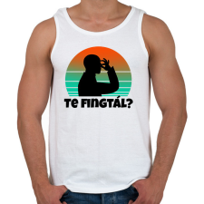 PRINTFASHION Te fingtál 2 - Férfi atléta - Fehér atléta, trikó