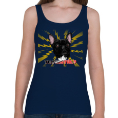 PRINTFASHION TE FINGTÁL 3 - Női atléta - Sötétkék
