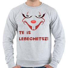 PRINTFASHION te is lebeghetsz - Férfi pulóver - Sport szürke férfi pulóver, kardigán