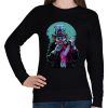 PRINTFASHION Te vagy a következő! - Női pulóver - Fekete