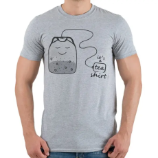 PRINTFASHION Tea-shirt - Férfi póló - Sport szürke