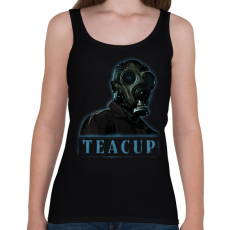 PRINTFASHION teacup sorozat - Női atléta - Fekete