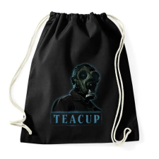 PRINTFASHION teacup sorozat - Sportzsák, Tornazsák - Fekete tornazsák