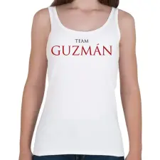 PRINTFASHION Team Guzmán - Női atléta - Fehér női trikó