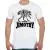 PRINTFASHION Team Jimothy fekete - Férfi póló - Fehér