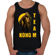 PRINTFASHION TEAM KONG - Férfi atléta - Fekete atléta, trikó