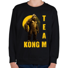 PRINTFASHION TEAM KONG - Gyerek pulóver - Fekete