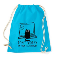 PRINTFASHION Tech support  - Sportzsák, Tornazsák - Surf blue tornazsák