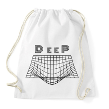 PRINTFASHION Techno - DeeP - Sportzsák, Tornazsák - Fehér tornazsák