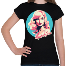 PRINTFASHION Tedd ragyogóvá - Női póló - Fekete női póló