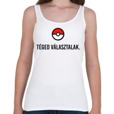 PRINTFASHION Téged választalak - Női atléta - Fehér