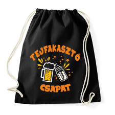 PRINTFASHION Tejfakasztó csapat - Sportzsák, Tornazsák - Fekete tornazsák
