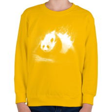 PRINTFASHION Tejpanda - Gyerek pulóver - Sárga