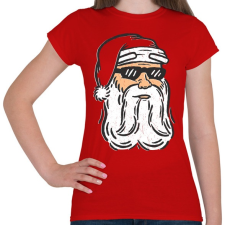 PRINTFASHION Télapó - Női póló - Piros női póló