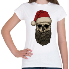 PRINTFASHION Télapó szakálla - Női póló - Fehér
