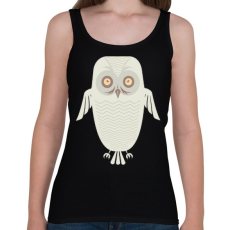 PRINTFASHION Téli bagoly - Női atléta - Fekete