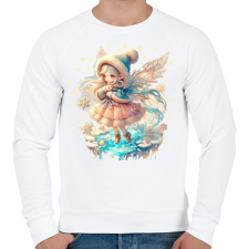 PRINTFASHION Téltündér - Férfi pulóver - Fehér férfi pulóver, kardigán