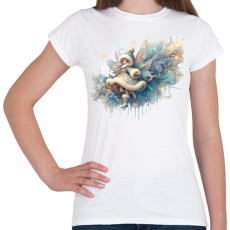 PRINTFASHION Téltündér - Női póló - Fehér