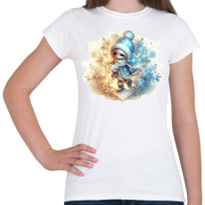 PRINTFASHION Téltündér - Női póló - Fehér