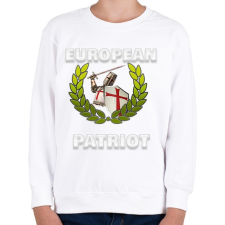 PRINTFASHION Templomos Patrióta  - Gyerek pulóver - Fehér gyerek pulóver, kardigán