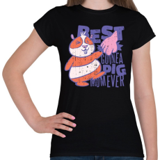 PRINTFASHION Tengerimalac anyuka - Női póló - Fekete