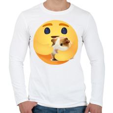 PRINTFASHION Tengerimalac - Férfi hosszú ujjú póló - Fehér