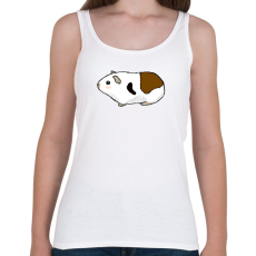 PRINTFASHION Tengerimalac - foltos - Női atléta - Fehér