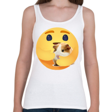 PRINTFASHION Tengerimalac - Női atléta - Fehér női trikó