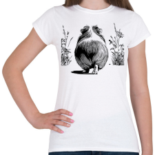 PRINTFASHION Tengerimalac - Női póló - Fehér női póló